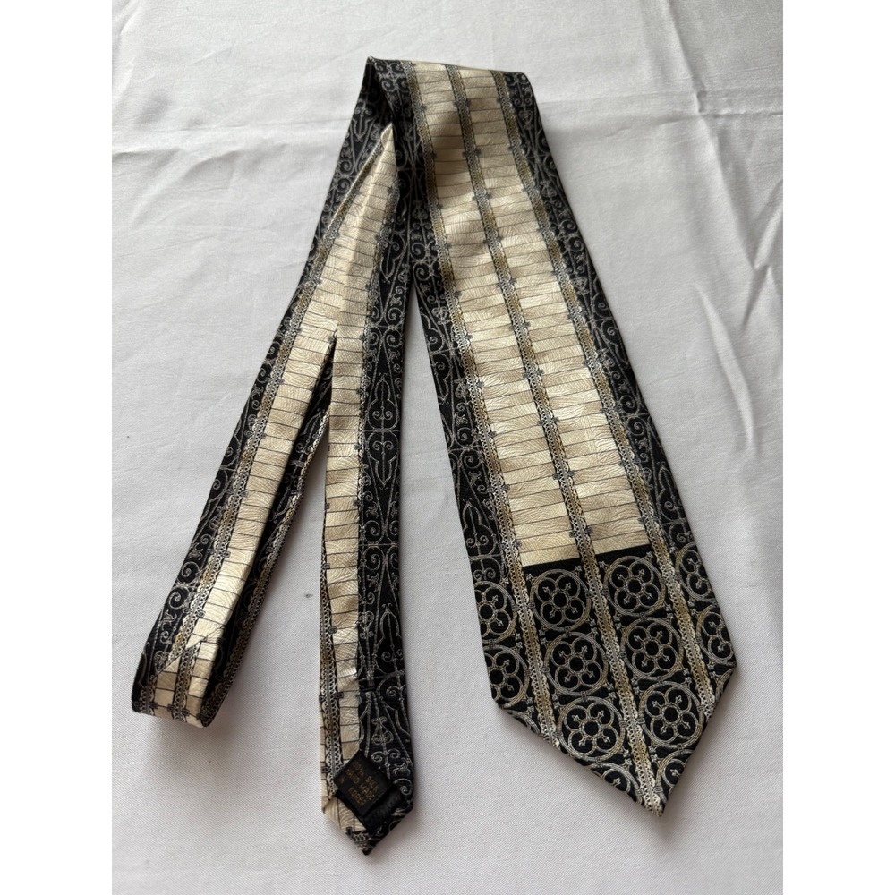 Don Jonathan Silk Necktie Geometric Pattern Formal Event‎ Career